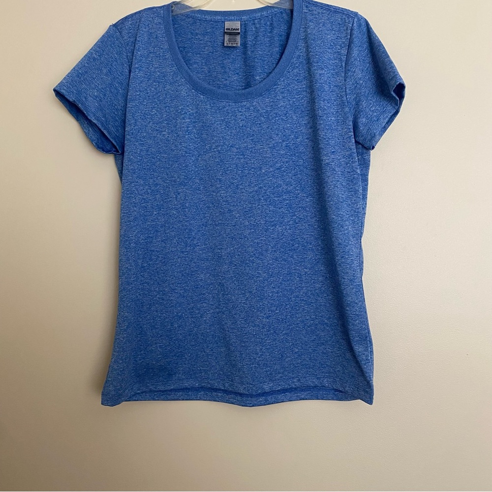 Gildan Performance Tee Size L Medium Blue